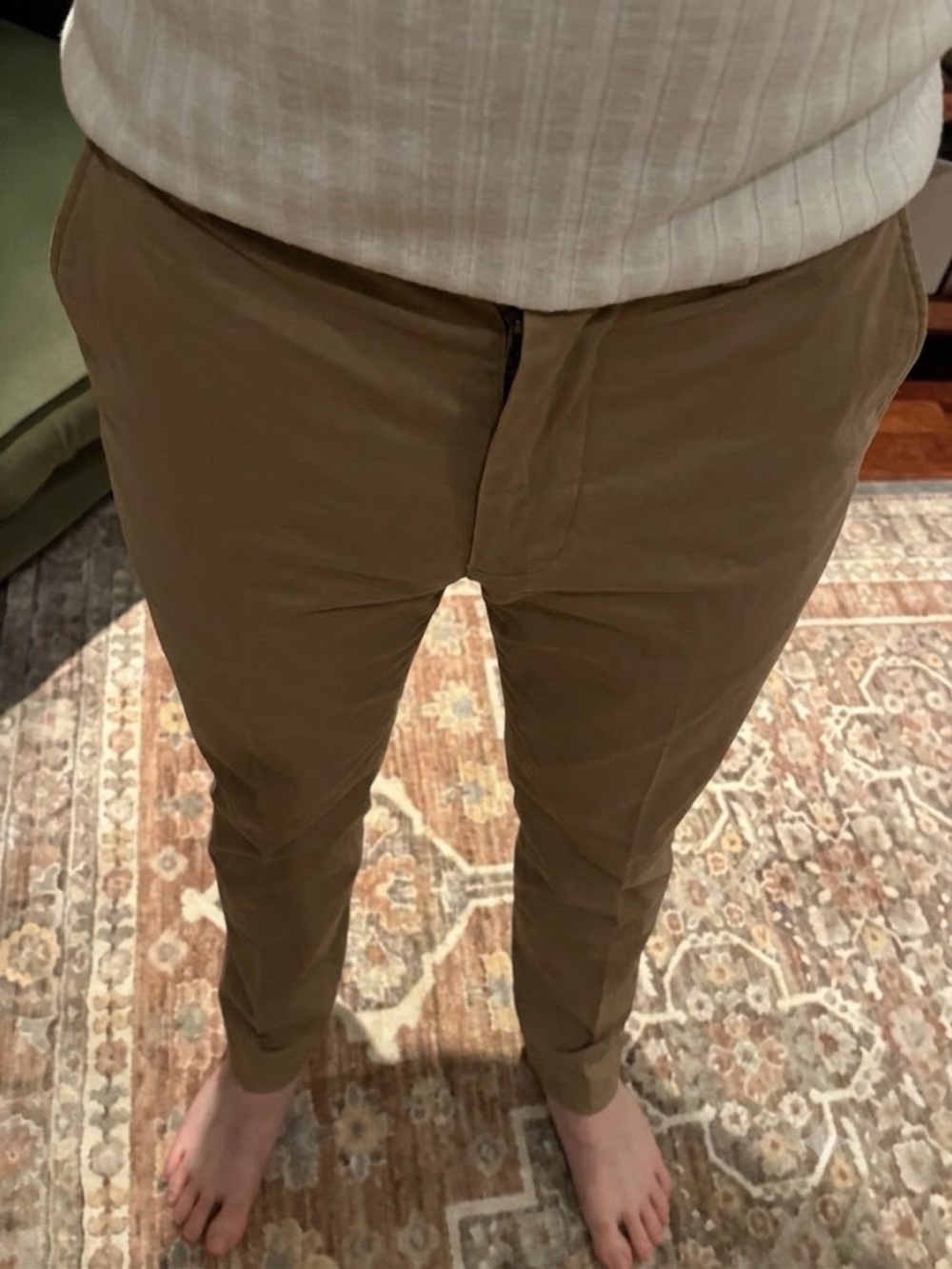 Banana Republic Men's Chino Pants in Olive 31/32 chinos work pants